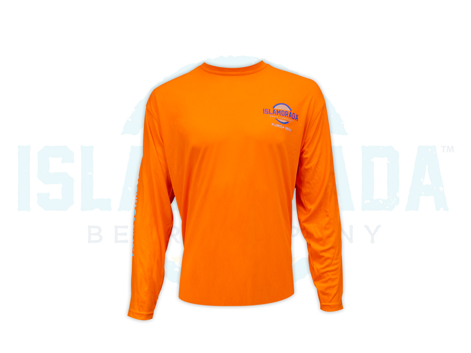 IBC L/S Orange “Lighthouse” Dry Fit | Islamorada Beer Company