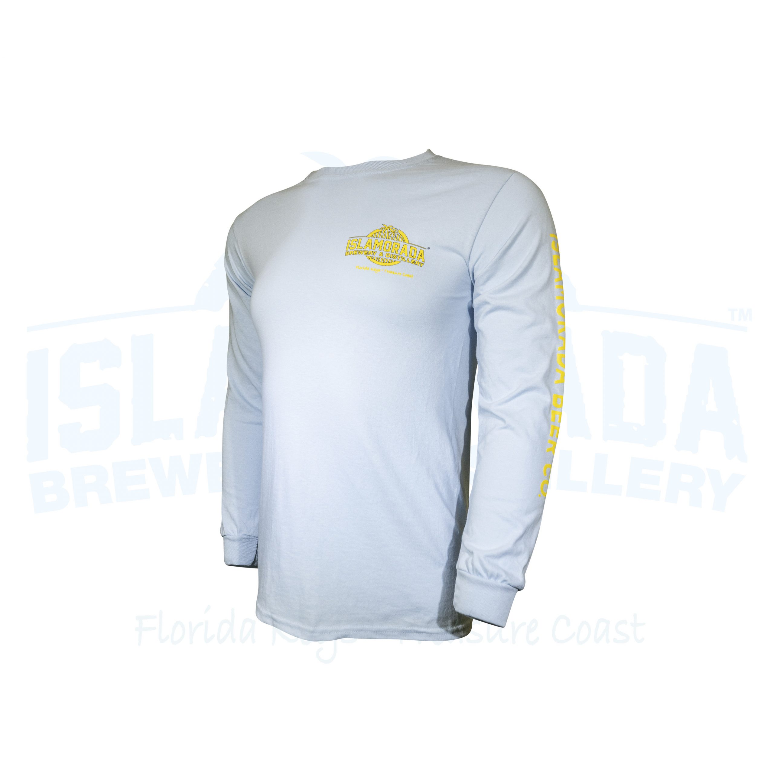 LS Tee “Sunset” Light Blue | Islamorada Beer Company