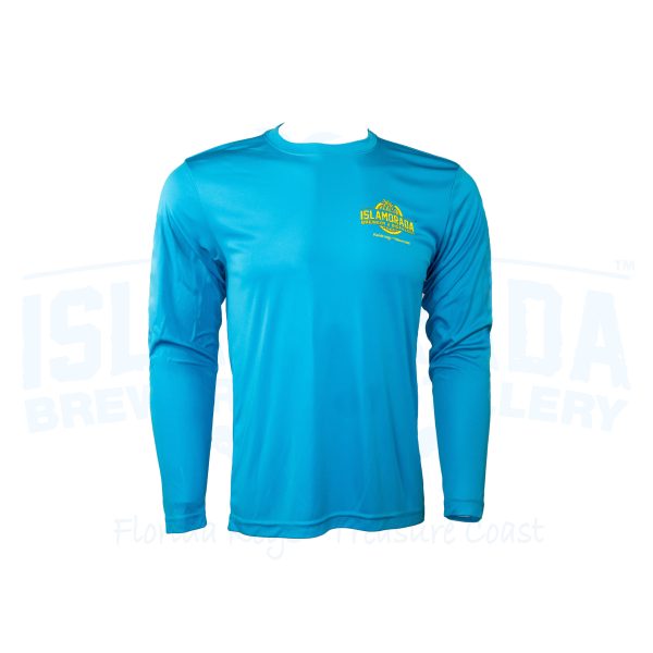 LS Dry Fit "Sunset" Electric Blue - Image 4