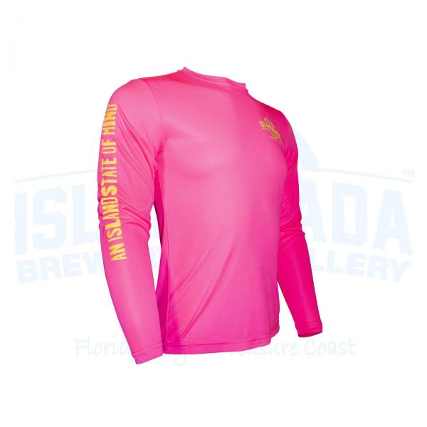 LS Dry Fit "Sunrise" Hot Pink - Image 4