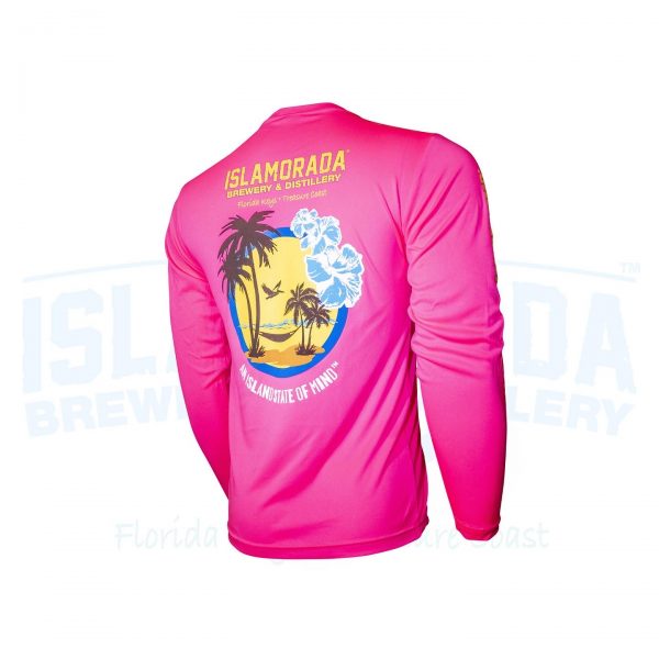 LS Dry Fit "Sunrise" Hot Pink - Image 7