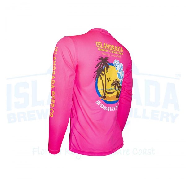 LS Dry Fit "Sunrise" Hot Pink - Image 5