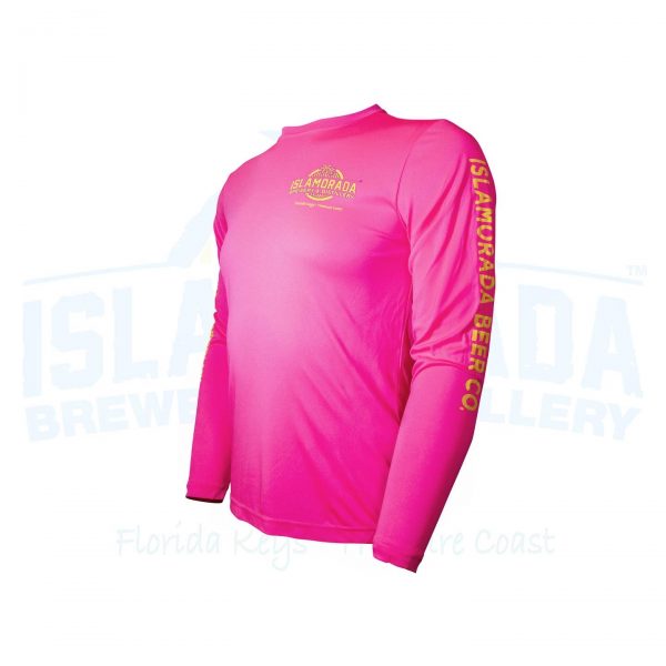 LS Dry Fit "Sunrise" Hot Pink - Image 2