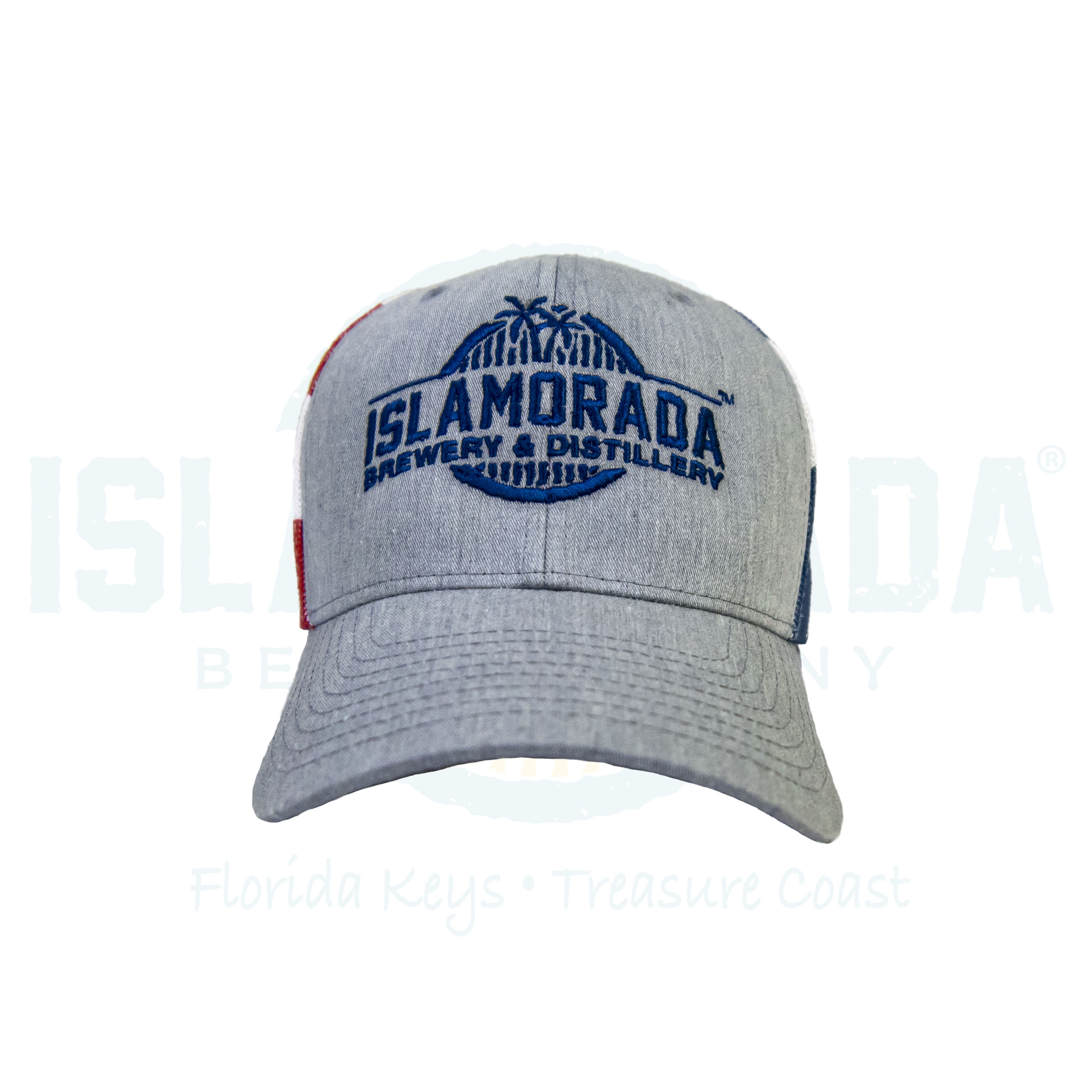 Made USA American Trucker Hat Snap Back Blank – Red White Blue Apparel