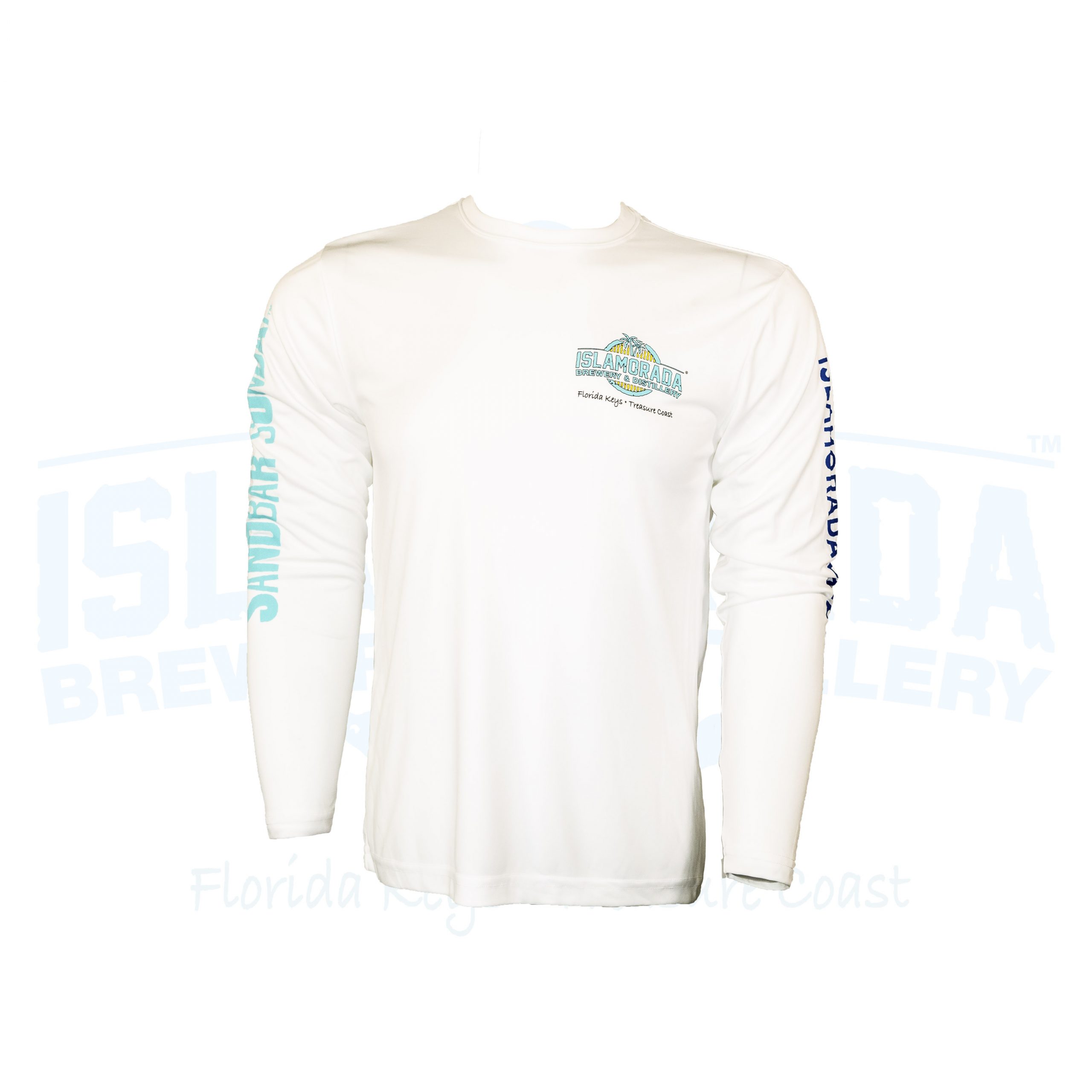 LS Dry Fit “Fish” White | Islamorada Beer Company