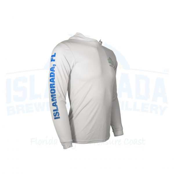 LS Hooded Dry Fit "Tuna" Silver - Image 4