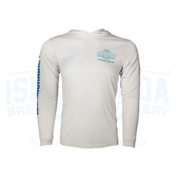 LS Hooded Dry Fit "Tuna" Silver - Image 3