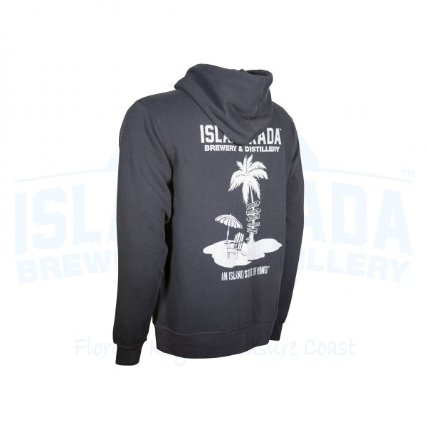 Full Zip Hoodie Jacket - Black - Image 5
