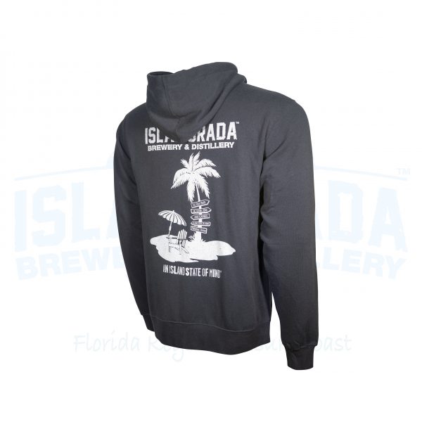 Full Zip Hoodie Jacket - Black - Image 7