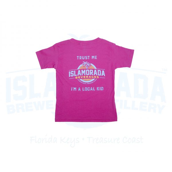 SS Tee "I'm A Local Kid" Pink - Image 3