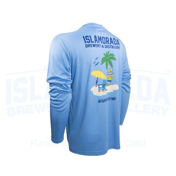 LS Dry Fit “Island Signs” Carolina Blue - Image 7