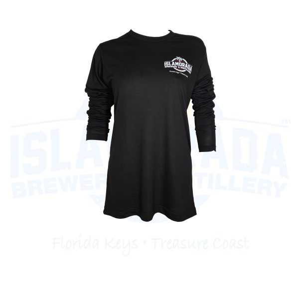 Islamorada Brewery & Distillery Floridays Society long sleeve cotton - female front