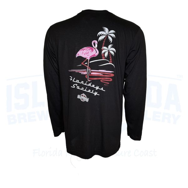 Islamorada Brewery & Distillery Floridays Society long sleeve cotton - male back