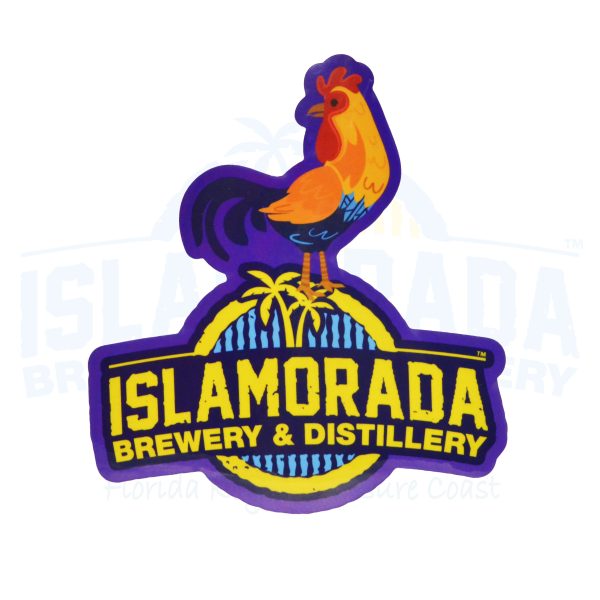 Islamorada Brewery & Distillery Chicken Sticker