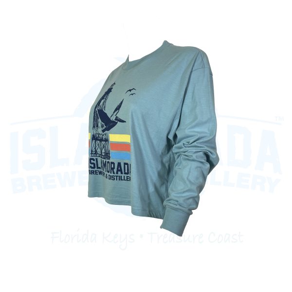 Islamorada Brewery & Distillery Florida Dreamin' Lighthouse Crop - womens side 1