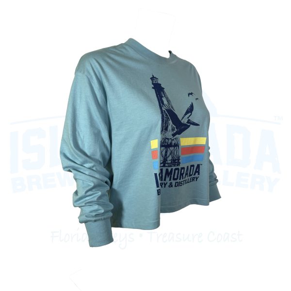 Islamorada Brewery & Distillery Florida Dreamin' Lighthouse Crop - womens side 2