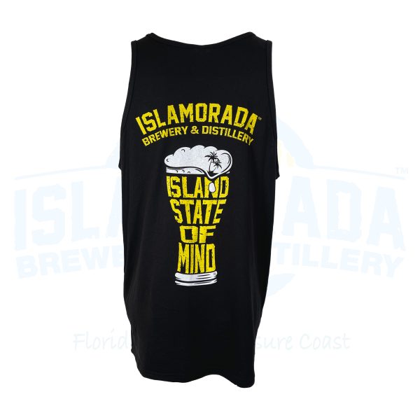 Islamorada Brewery & Distillery Island State Pint Black Tank - mens back