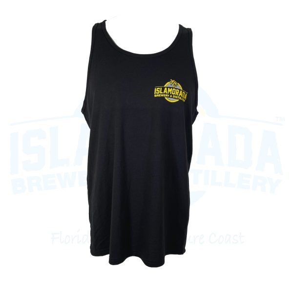 Islamorada Brewery & Distillery Island State Pint Black Tank - mens front
