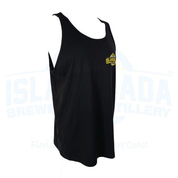Islamorada Brewery & Distillery Island State Pint Black Tank - mens side 2