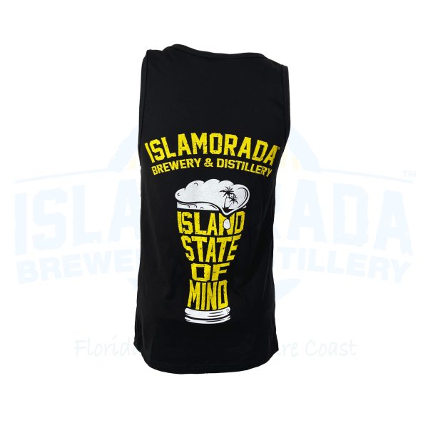 Islamorada Brewery & Distillery Island State Pint Black Tank - womens back