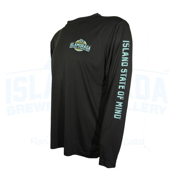 Long Sleeve Dry Fit - Black Sailfish - Mens - side