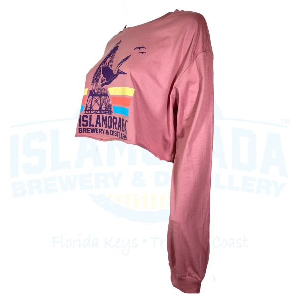 LS Tee Florida Dreamin' Lighthouse Mauve - Image 2